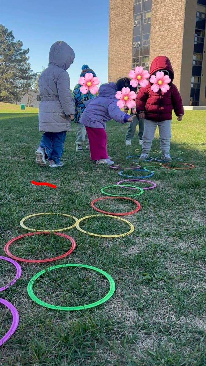 Group activity outdoors